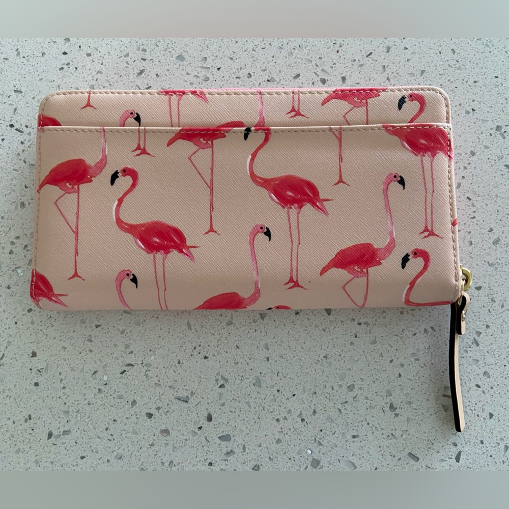 Kate Spade Flamingo Wallet - Picture 2 of 8